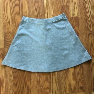 America Apparel Grey Circle Skirt
